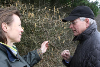 A.K. Zschocke mit Umweltminister Uhlenberg